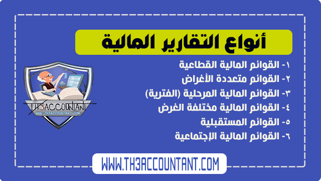 تطور التقارير المالية